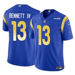 Mens or Youths Kids Select Stetson Bennett IV Blue Vapor Stitched Jersey